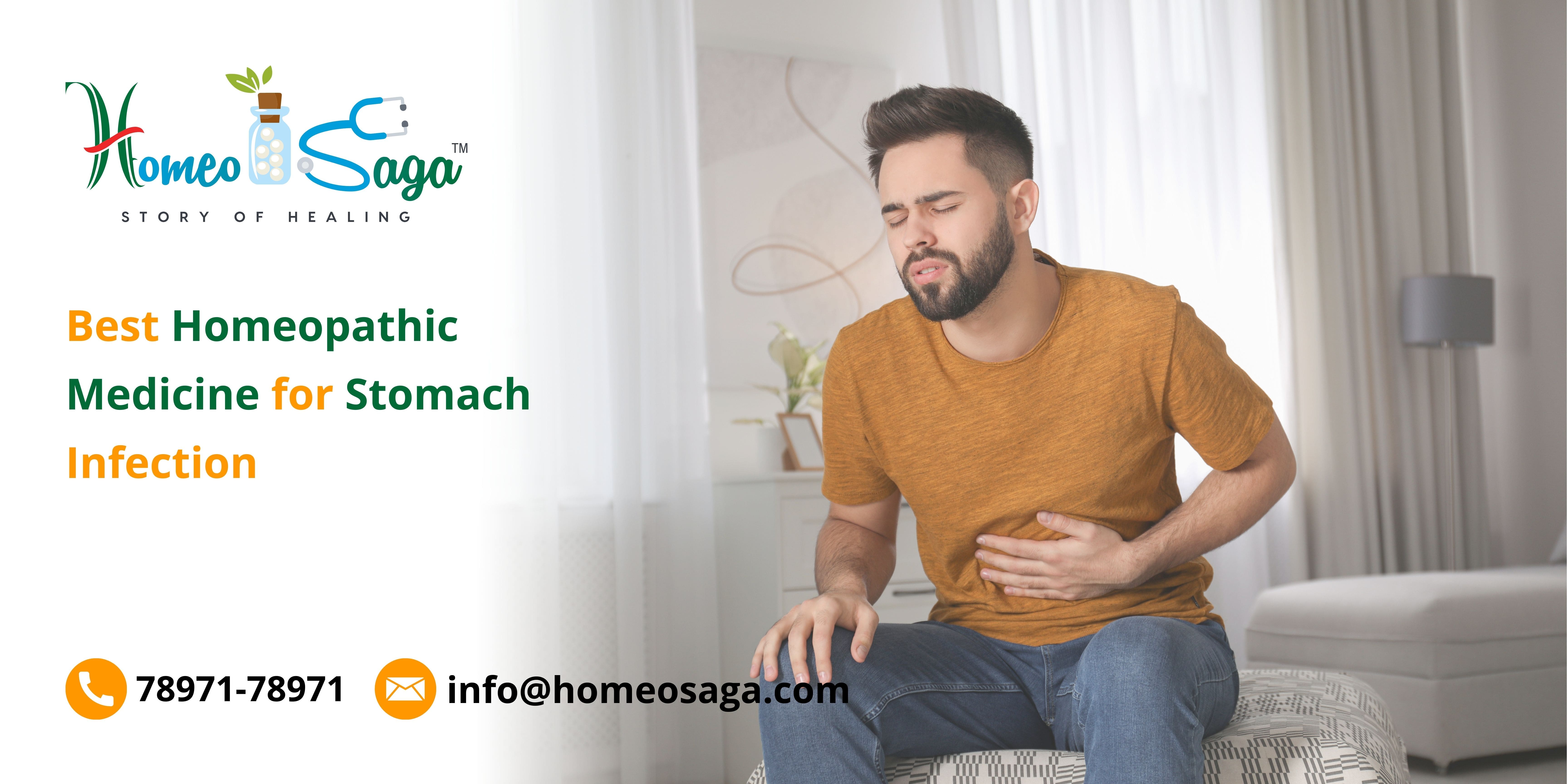 Best Homeopathic Medicine for Stomach  Infection