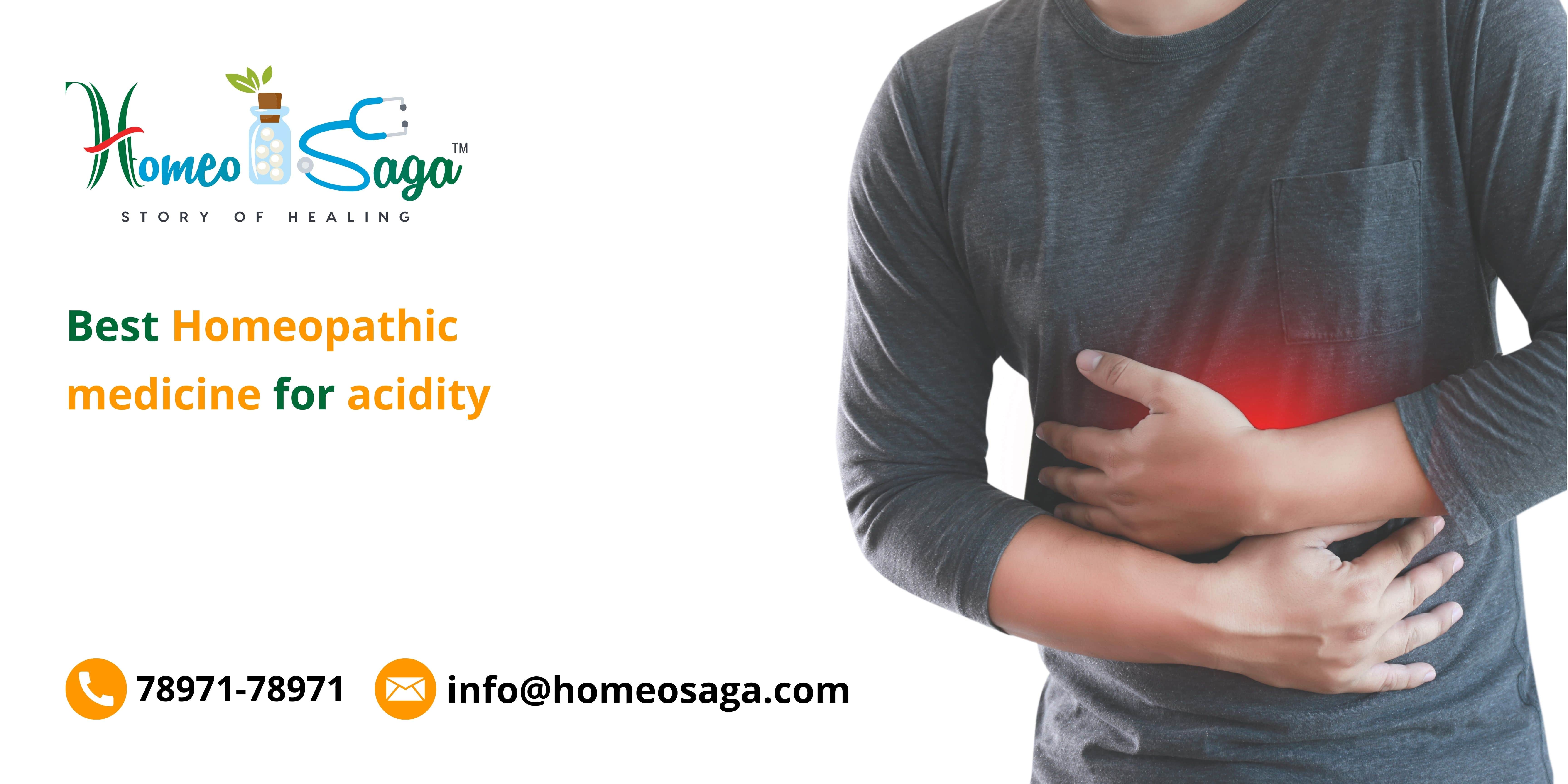 Best Homeopathic medicine for  acidity