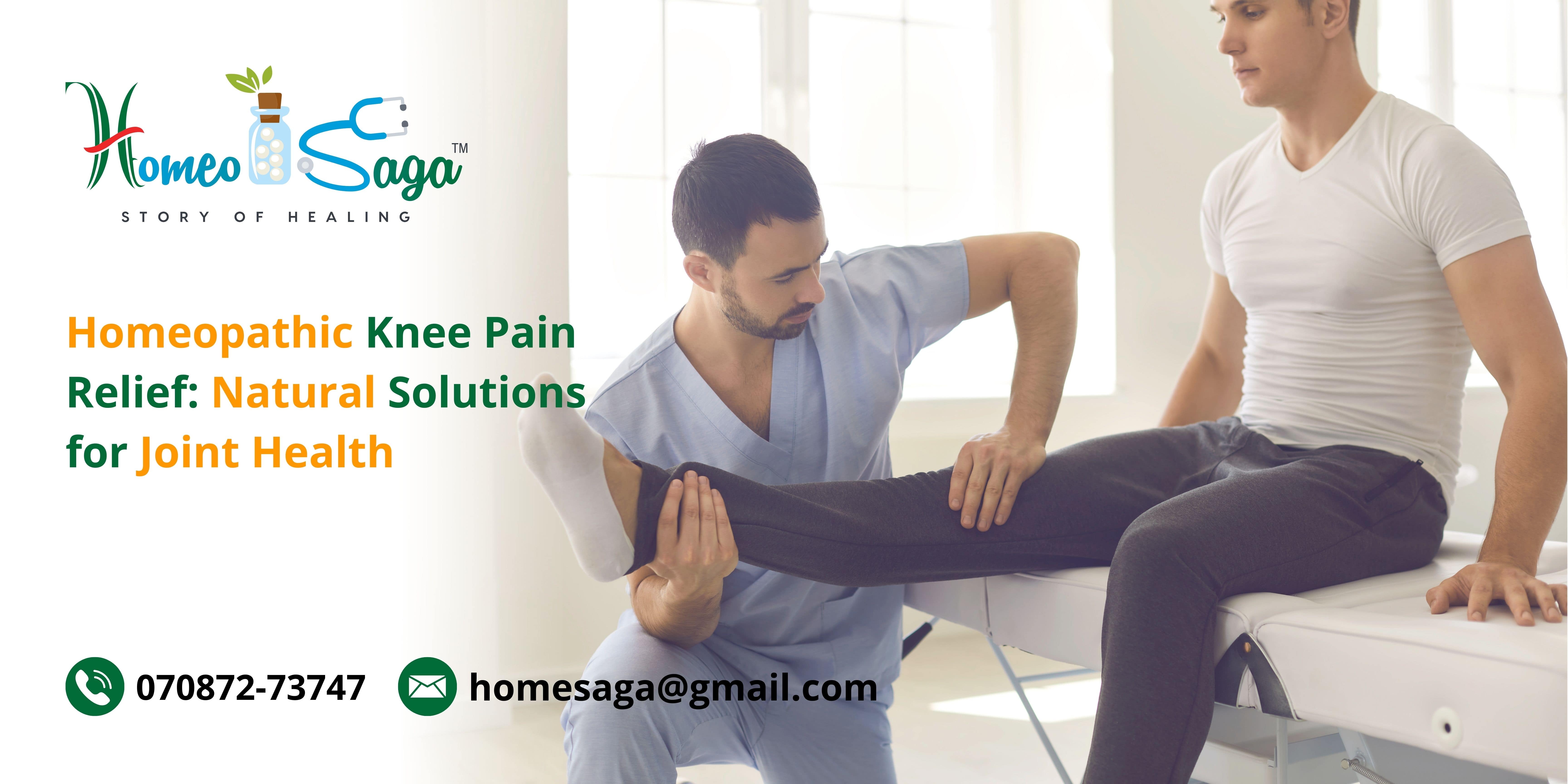 Homeopathic Knee Pain Relief: Natural Solutions for Joint Health